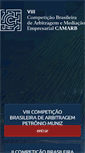 Mobile Screenshot of competicao.camarb.com.br